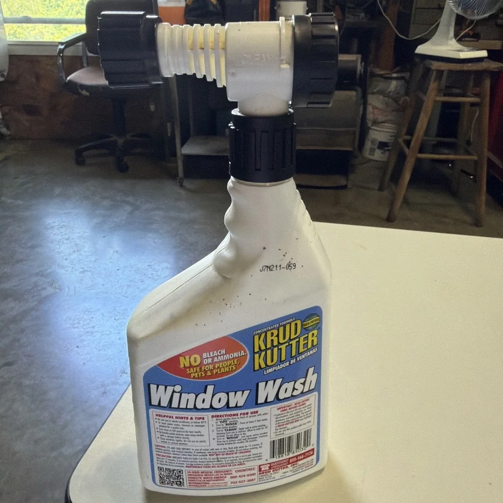 Krud Kutter 32 oz Streak Free Window Glass Cleaner Indoor Outdoor Use